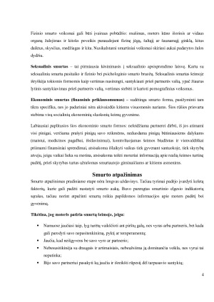 Smurtas prieš moteris šeimoje. Paveikslėlis 4