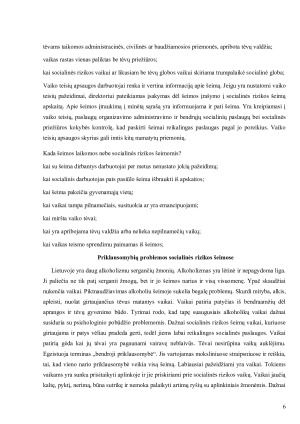 Vaikų dienos centro pagalba socialinės rizikos šeimai. Paveikslėlis 6