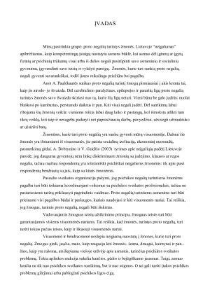 Žmonių, turinčių proto negalią, tarpusavio ryšių aktualizavimas. Paveikslėlis 2