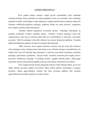 Žmonių, turinčių proto negalią, tarpusavio ryšių aktualizavimas. Paveikslėlis 7