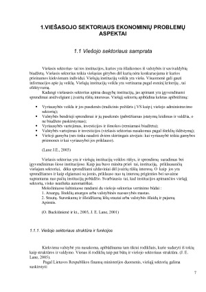 VIEŠOJO SEKTORIAUS EKONOMIKOS PROBLEMOS PORTUGALIJOJE. Paveikslėlis 7