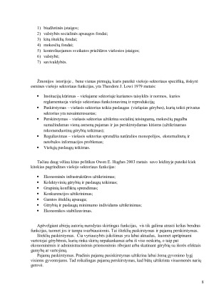 VIEŠOJO SEKTORIAUS EKONOMIKOS PROBLEMOS PORTUGALIJOJE. Paveikslėlis 8