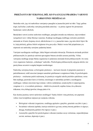 VAIKŲ PIKTNAUDŽIAVIMAS NARKOTINĖMIS MEDŽIAGOMIS. Paveikslėlis 4