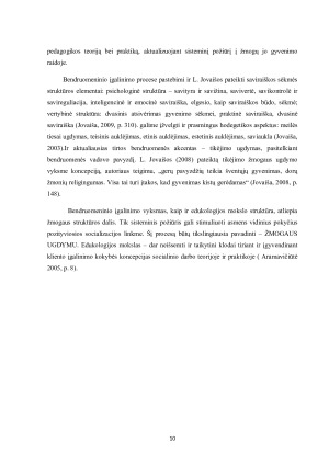 SOCIALINIO DARBO PRAKTIKOS MODELIO    STIPRYBĖS AKCENTUOJANČIO POŽIŪRIO PAGRINDU. Paveikslėlis 10