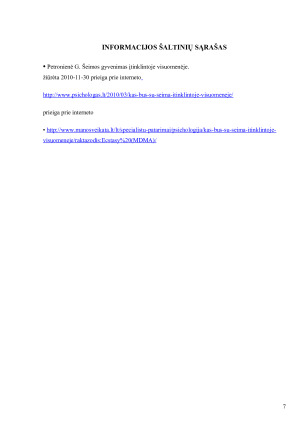 Šeima įtinklintoje visuomenėje. Paveikslėlis 5