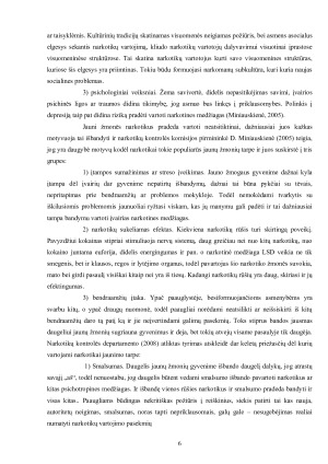 NARKOMANIJA KAIP SOCIALINĖ PROBLEMA. Paveikslėlis 6