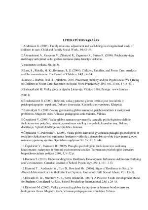 GLOBOJAMŲ PAAUGLIŲ BENDRAVIMO SU TĖVAIS IR GLOBĖJAIS PSICHOLOGINIO ATSPARUMO REIKŠMĖ PSICHOLOGINIAM - SOCIALINIAM FUNKCIONAVIMUI. Paveikslėlis 10