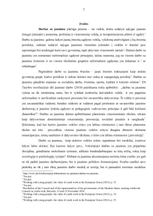 DARBAS SU MAŽIAU GALIMYBIŲ TURINČIU JAUNIMU. Paveikslėlis 2