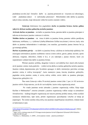 DARBAS SU MAŽIAU GALIMYBIŲ TURINČIU JAUNIMU. Paveikslėlis 8