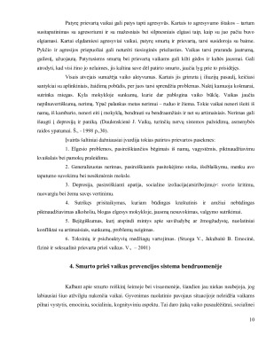 Smurtas prieš vaikus, kaip socialinė pedagoginė problema. Paveikslėlis 10