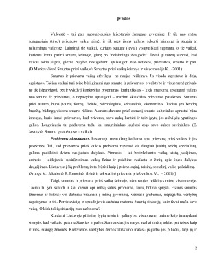 Smurtas prieš vaikus, kaip socialinė pedagoginė problema. Paveikslėlis 2