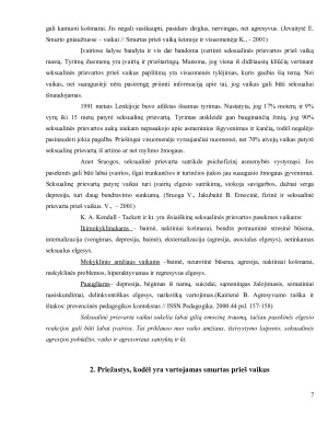 Smurtas prieš vaikus, kaip socialinė pedagoginė problema. Paveikslėlis 7