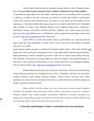 Smurtas prieš vaikus, kaip socialinė pedagoginė problema. Paveikslėlis 8