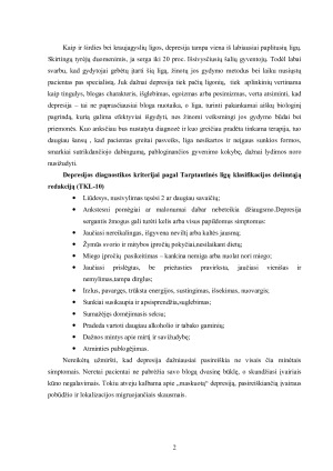 DEPRESIJA. Paveikslėlis 2