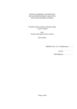 Smurtas prieš pagyvenusius asmenis