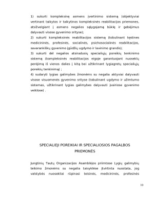 NEĮGALIŲJŲ SOCIALINĖ INTEGRACIJA ŠVIETIMO ĮSTAIGOSE. Paveikslėlis 10