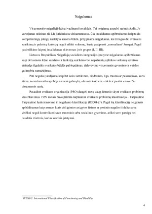 NEĮGALIŲJŲ INTEGRACIJA Į VISUOMENĘ SPORTO IR FIZINIO AKTYVUMO SRITYSE. Paveikslėlis 4