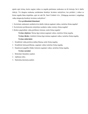 ŠEIMŲ IŠGYVENIMAI, AUGINANT VAIKUS, TURINČIUS FIZINĘ NEGALIĄ. Paveikslėlis 3