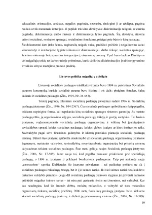 SOCIALINĖ PAGALBA ŠEIMAI, AUGINANČIAI NEĮGALŲ VAIKĄ. Paveikslėlis 10