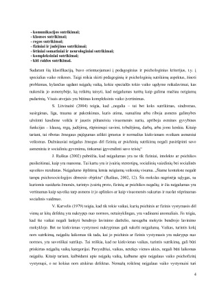 SOCIALINĖ PAGALBA ŠEIMAI, AUGINANČIAI NEĮGALŲ VAIKĄ. Paveikslėlis 4