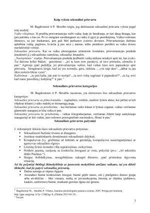 SEKSUALINĖ PRIEVARTA PRIEŠ VAIKUS. Paveikslėlis 3