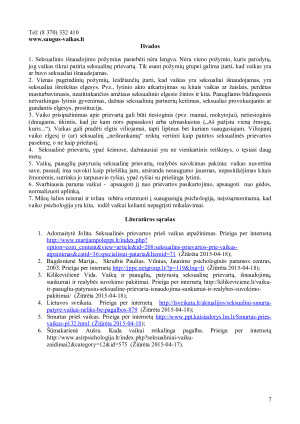 SEKSUALINĖ PRIEVARTA PRIEŠ VAIKUS. Paveikslėlis 7