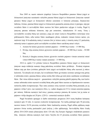 JAUNŲ ŠEIMŲ SOCIALINIO BŪSTO POREIKIS IR PRIEINAMUMAS. Paveikslėlis 7