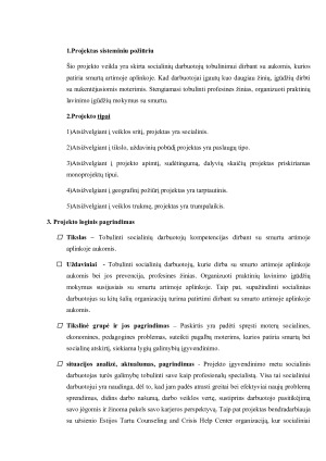 Socialinių darbuotojų dirbančių su smurtu artimoje aplinkoje profesinės kompetencijos kėlimas. Paveikslėlis 3