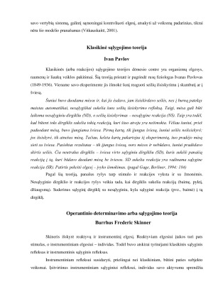 BIHEVIORISTINĖS TEORIJOS TAIKYMAS SOCIALINIAME DARBE. Paveikslėlis 4