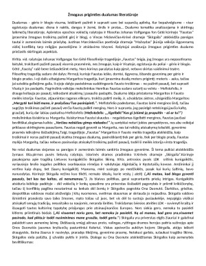 Žmogaus prigimties dualumas literatūroje