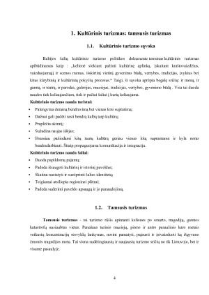 Kultūros paveldas ir turizmas. Paveikslėlis 4