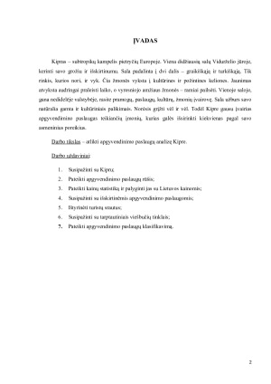 Apgyvendinimo paslaugų analizė Kipre. Paveikslėlis 2