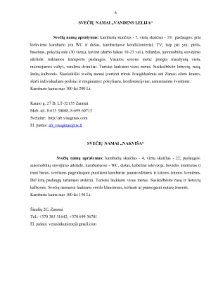 APGYVENDINIMO PASLAUGŲ ANALIZĖ ZARASŲ RAJONE. Paveikslėlis 6