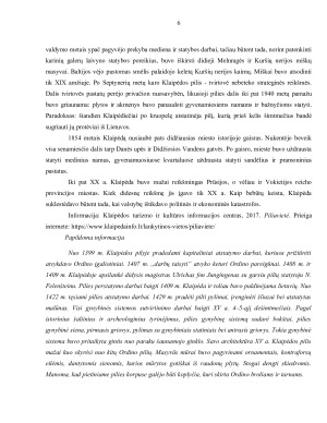 EKSKURSIJA „SENOSIOS KLAIPĖDOS TAKAIS“. Paveikslėlis 6