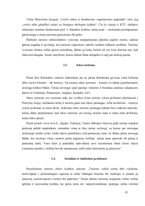 ETINĖS PROBLEMOS REKREACIJOJE IR TURIZME. Paveikslėlis 10