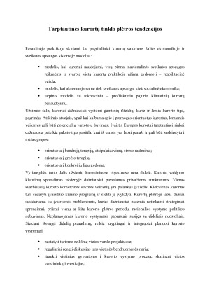 Gamtinės rekreacijos analizė Lietuvos kurortuose ir kurortinėse teritorijose. Paveikslėlis 4