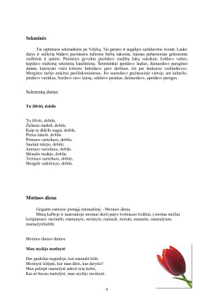 Kalendorinės lietuvių liaudies dainos. Paveikslėlis 9