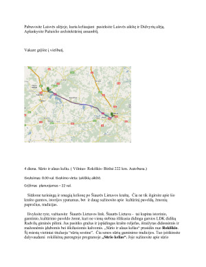 Kelionė aplink nuostabiąją Lietuvą. Paveikslėlis 3