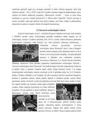 Kultūrinio turizmo rūšių analizė. Paveikslėlis 6