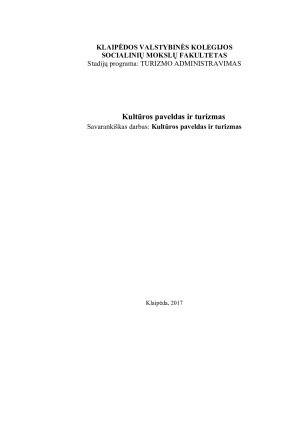Kultūros paveldas ir turizmas (2)