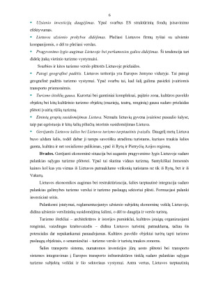 Šiuolaikinės tarptautinio turizmo tendencijos. Paveikslėlis 6