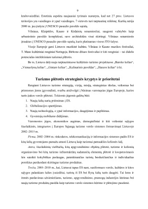 Šiuolaikinės tarptautinio turizmo tendencijos. Paveikslėlis 9