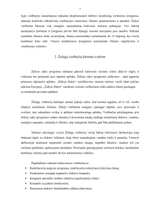 Žaliųjų viešbučių poreikio Lietuvoje ir Europoje analizė. Paveikslėlis 6