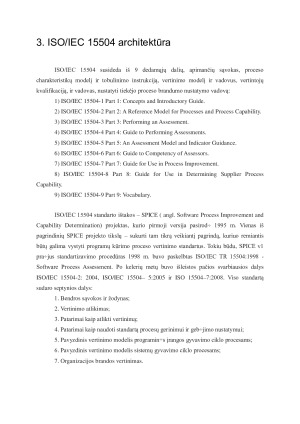 ISO IEC 15504 - Procesų vertinimas”. Paveikslėlis 6
