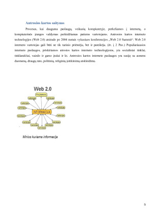 ANTROSIOS KARTOS INTERNETO TECHNOLOGIJOS. Paveikslėlis 5