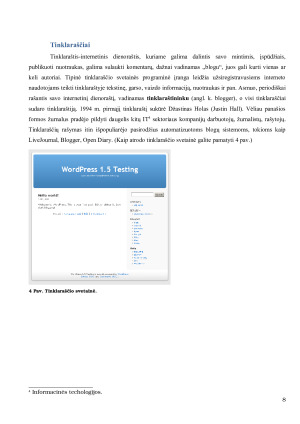 ANTROSIOS KARTOS INTERNETO TECHNOLOGIJOS. Paveikslėlis 8