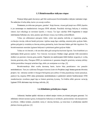 BIOINFORMATIKOS TAIKYMAI MEDICINOJE. Paveikslėlis 9