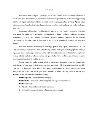 ELEKTRONINĖ BANKININKYSTĖ. Paveikslėlis 3