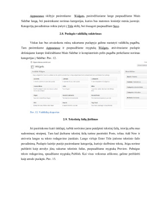 HIPERTEKSTINĖS SISTEMOS IR INTERNETINĖS TECHNOLOGIJOS. Paveikslėlis 10