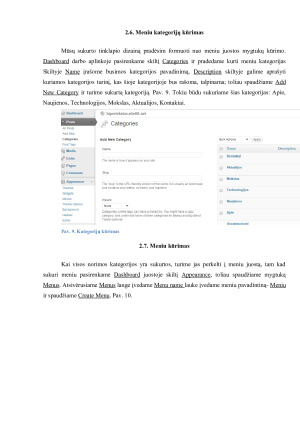 HIPERTEKSTINĖS SISTEMOS IR INTERNETINĖS TECHNOLOGIJOS. Paveikslėlis 8